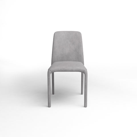 Lot de 4 chaises empilables OSKAR Velours