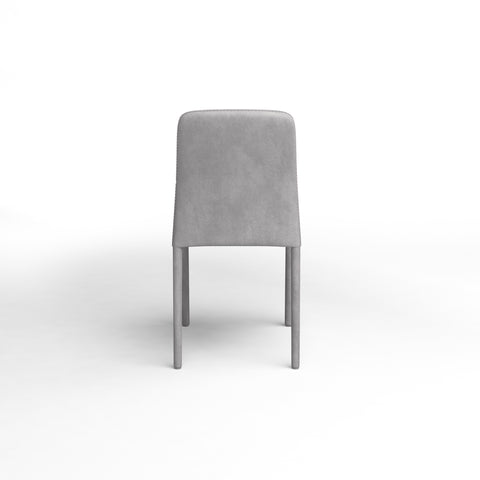 Lot de 4 chaises empilables OSKAR Velours