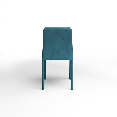 Lot de 4 chaises empilables OSKAR Velours