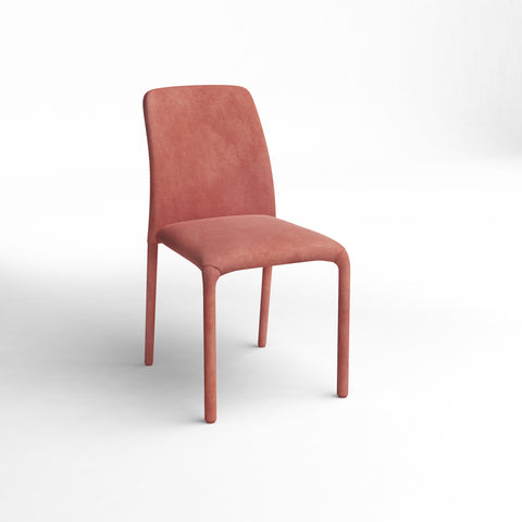 Lot de 4 chaises empilables OSKAR Velours