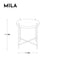 Table d'appoint MILA pieds noirs