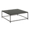 Table basse SIGNE SQ pieds noirs