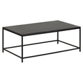 Table basse SIGNE RC pieds noirs